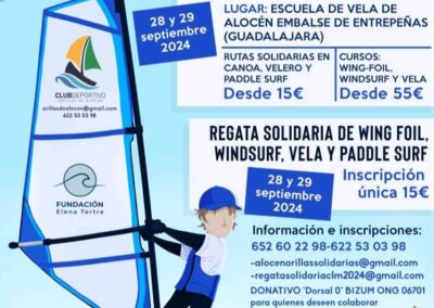 II REGATA SOLIDARIA DE CASTILLA LA MANCHA EL 28 y 29 DE SEPTIEMBRE FVC-LM